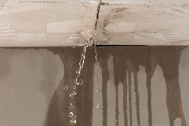 Professional Water Extraction technician working in Ames, TX
